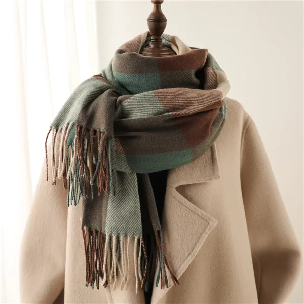 Tartan écharpe