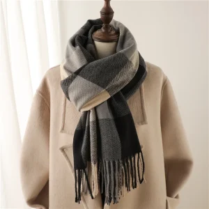 Écharpe en tartan