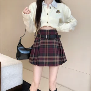Jupe en tartan