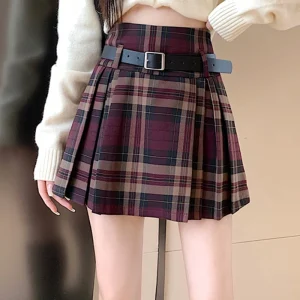 Jupe en tartan