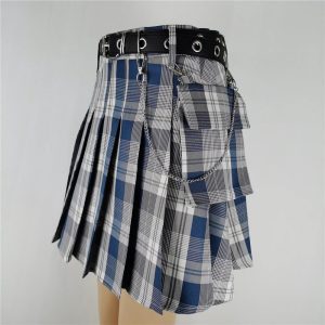 Jupe kilt courte