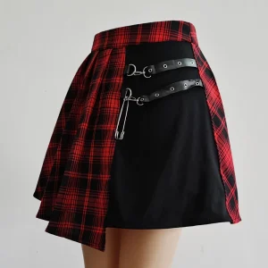 Kilt rouge et noir