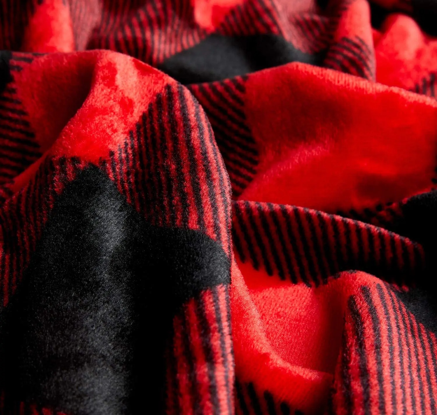 Plaid écossais rouge