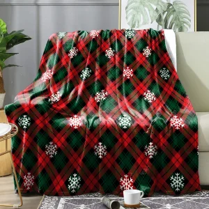 Plaid tartan Noël