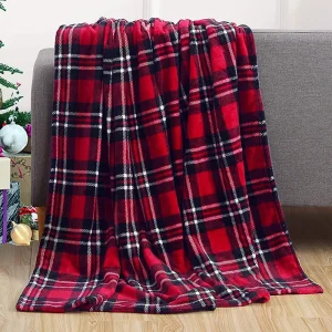 Plaid tartan rouge
