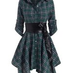 Tartan Print Women's Robe