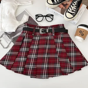 Jupe motif tartan