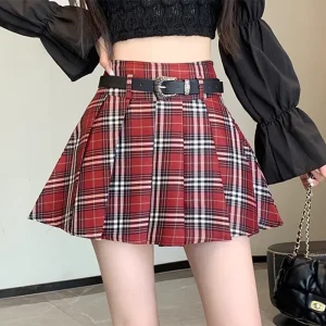 Jupe motif tartan