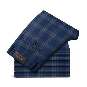 Pantalon en tartan homme