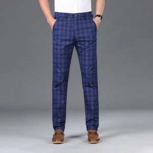 Pantalon en tartan homme