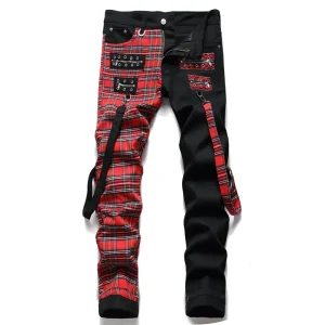 Pantalon tartan punk