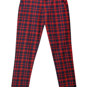 Pantalon tartan rouge