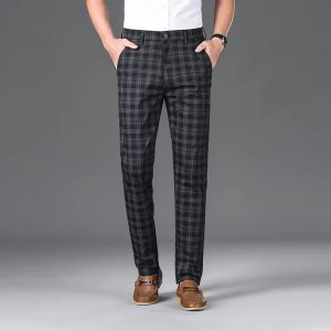 Tartan pantalon homme