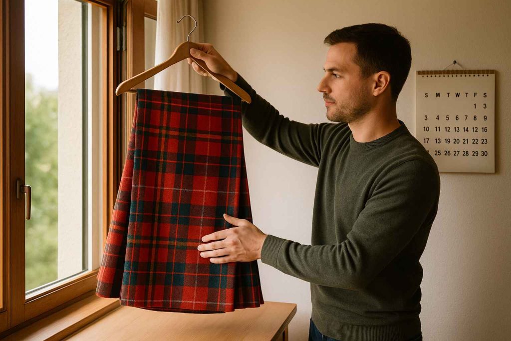 a quelle fréquence laver un kilt