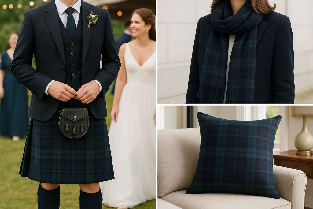 polyvalence du tartan clan Campbell