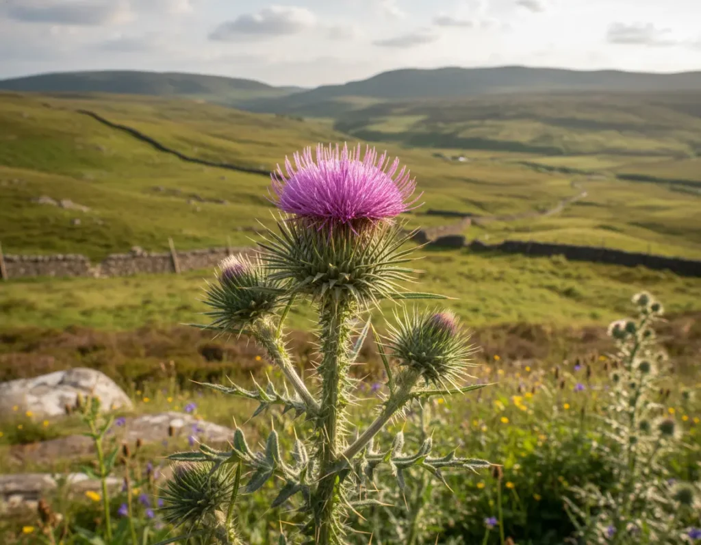 Le chardon, emblème écossais