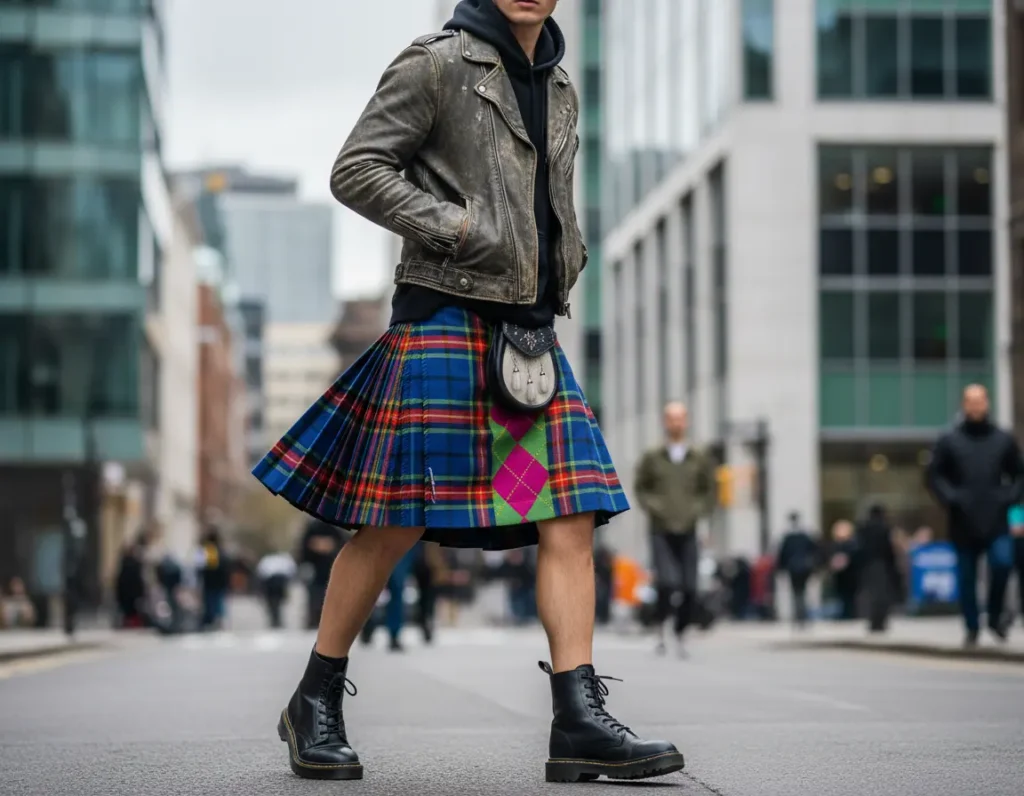 Palette de couleurs de kilts