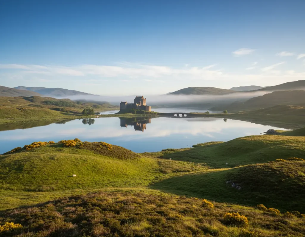 Paysage écossais dans Outlander